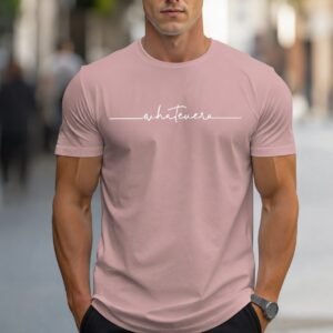 Herren T-Shirt mit Schriftzug-Print