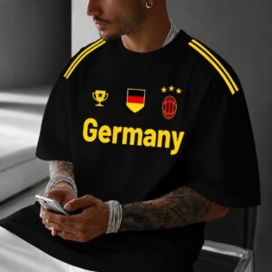 Herren Deutschland Fußball T-Shirt